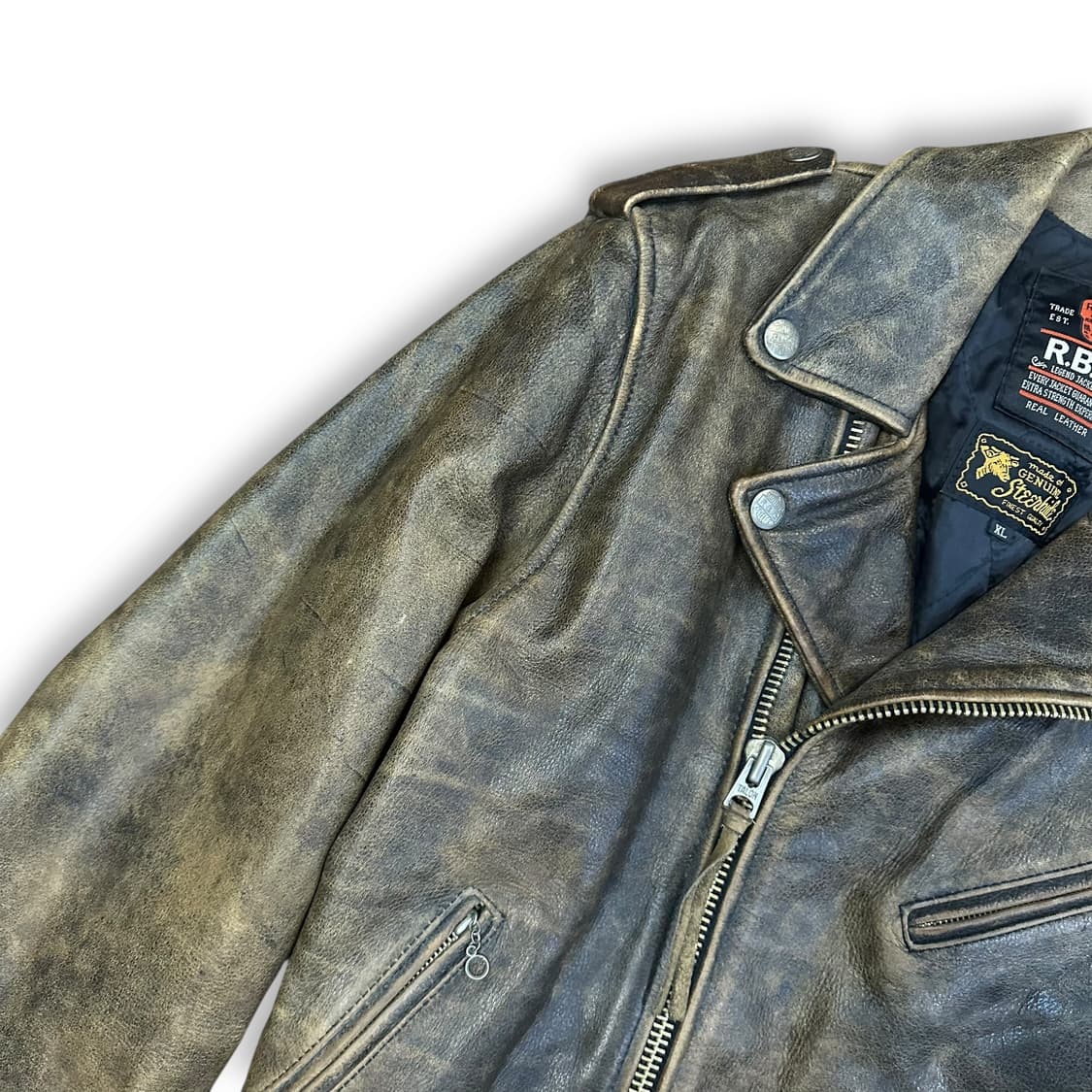 RBC 90’s 바이커 자켓 상품이미지3