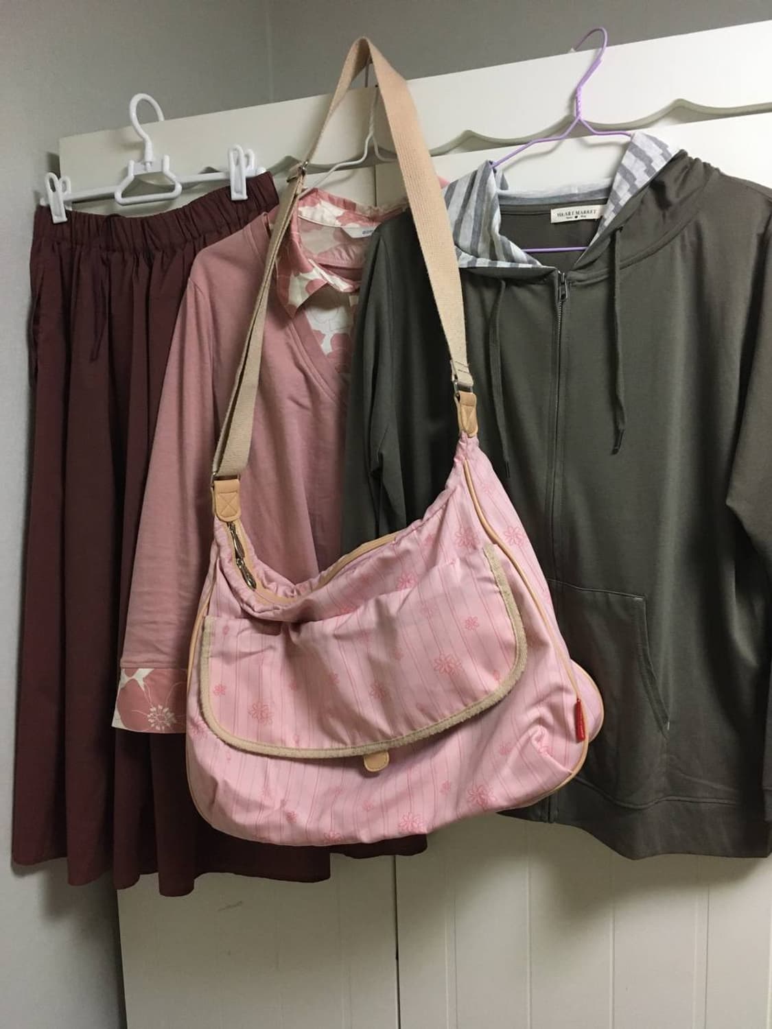 일본빈티지 모리걸 코디세트 아오이유우 하구미 핑크 상품이미지1