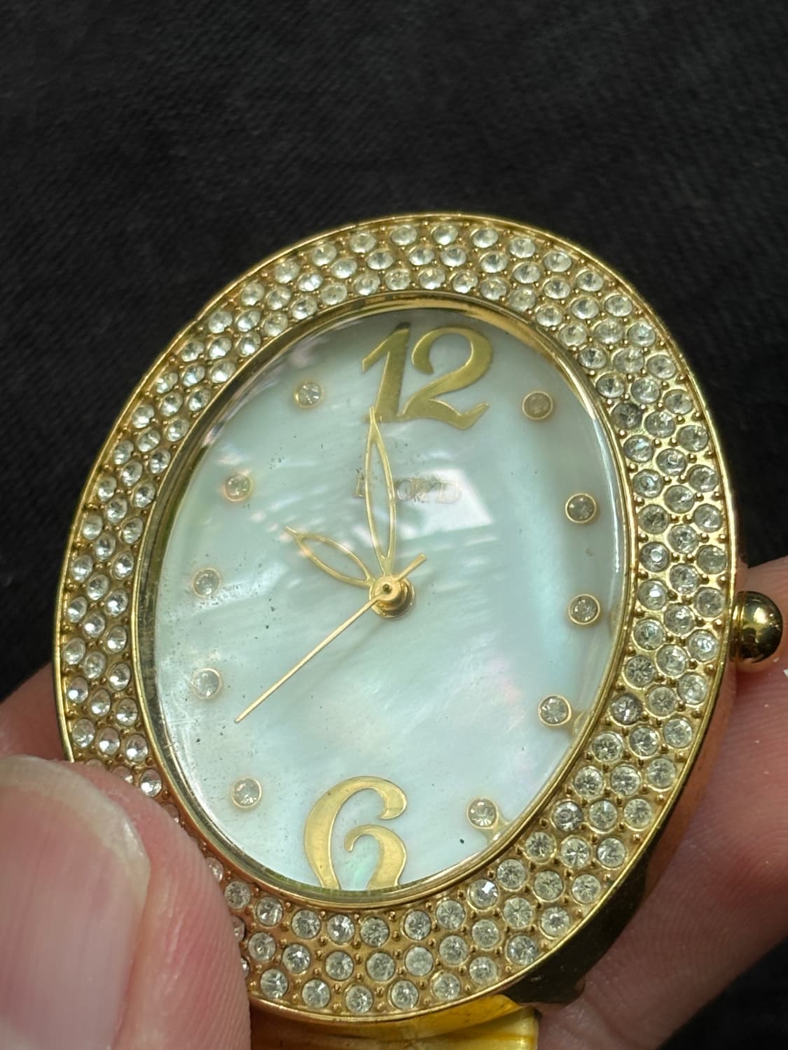 vintage jewelry leather watch 레자 시계 상품이미지3