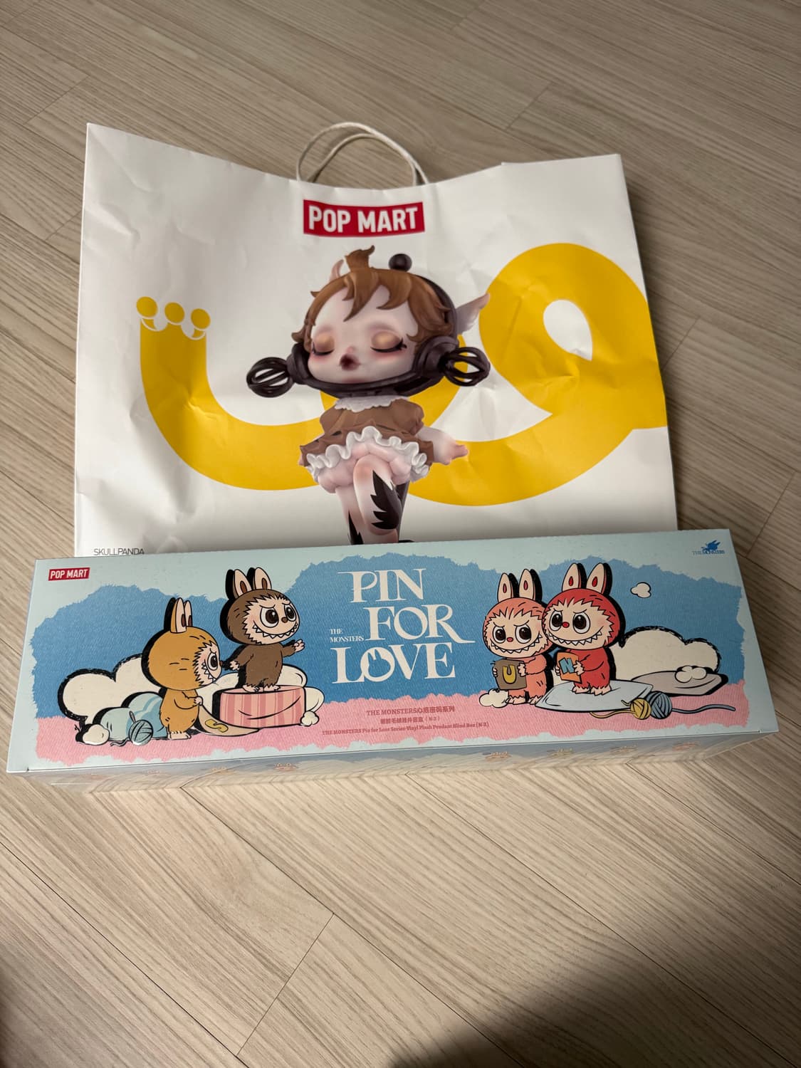 팝마트 라부부 pin for love 비밀번호 시리즈 키링 풀박스 미개봉 상품이미지3