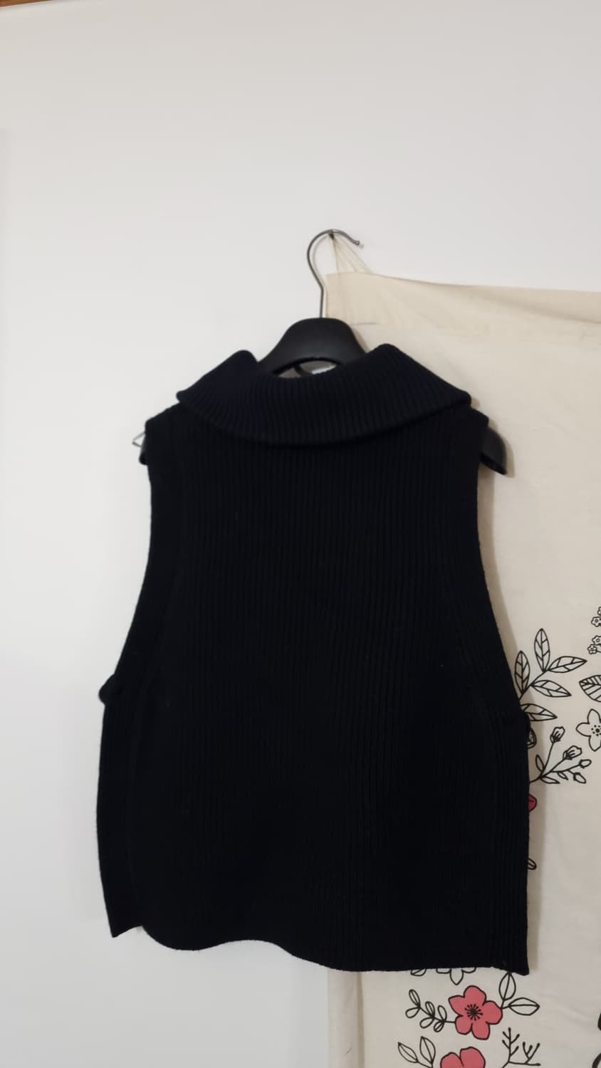 ARKET 하이넥 반집업 울 베스트 F 상품이미지7