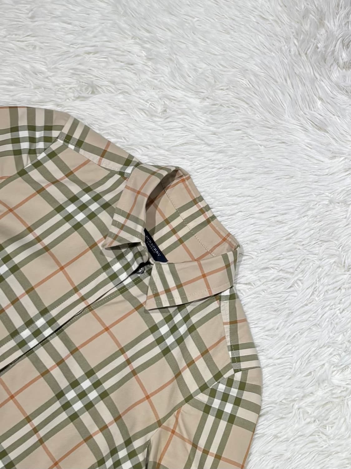 버버리 노바체크 반팔 셔츠 상품이미지4