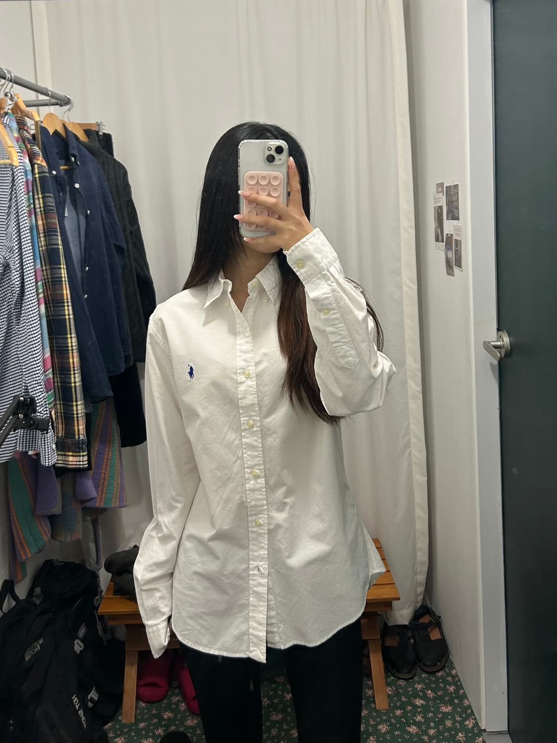 폴로 랄프로렌 셔츠 옥스포드 슬림핏 상품이미지3