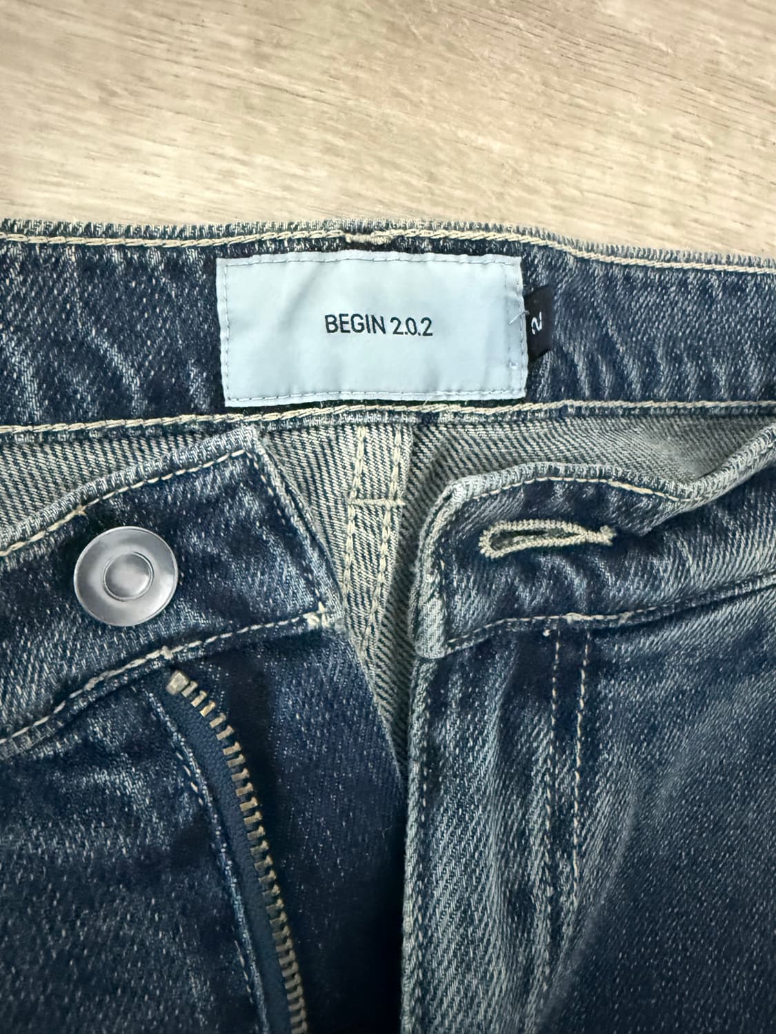 비긴202 베네타 투턱 데님 팬츠 상품이미지2