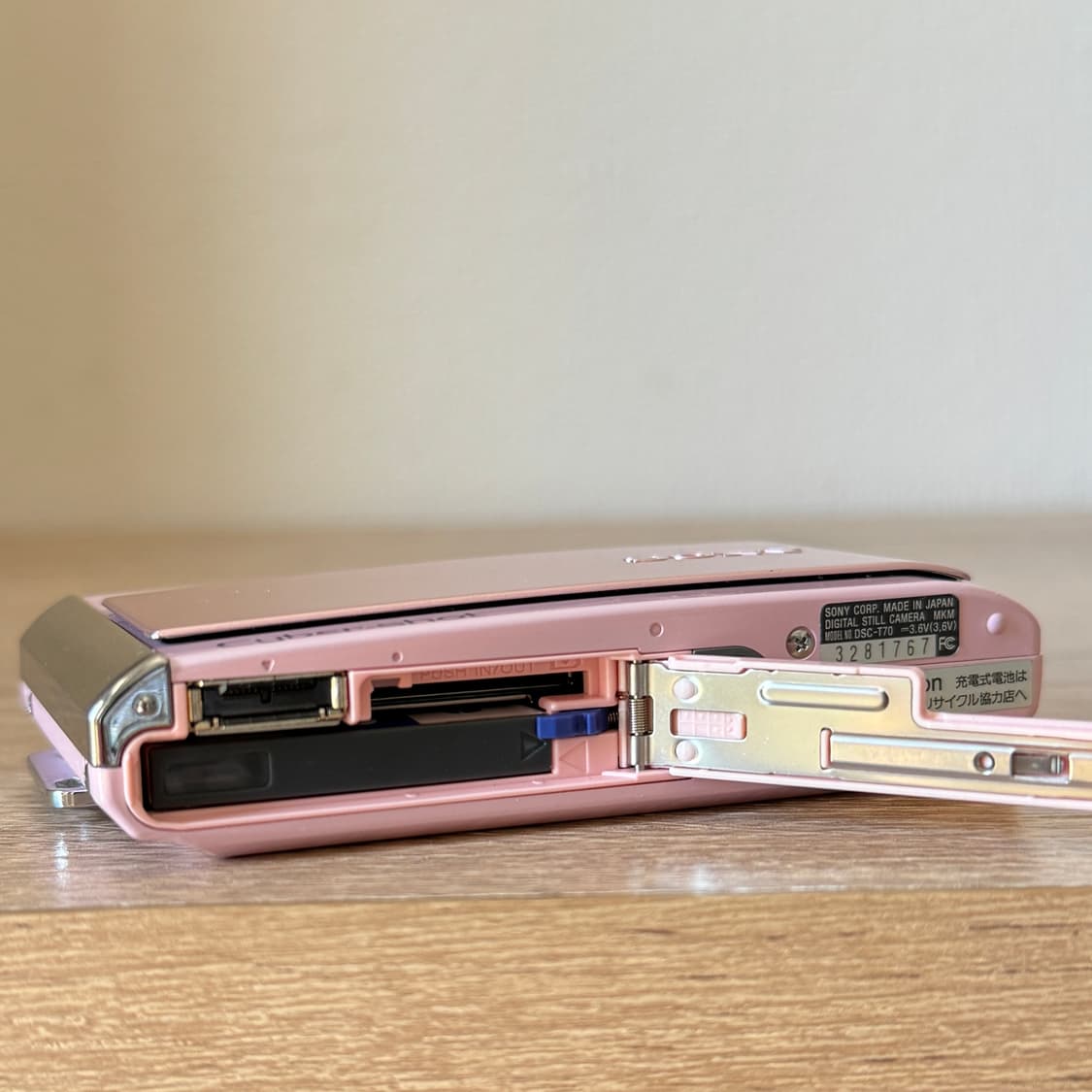 딸기우유빛 소니 사이버샷 DSC-T70 빈티지디카 디카 카메라 상품이미지8