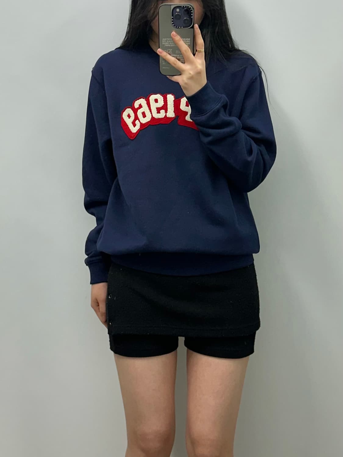 Gap 갭 덤블로고 네이비 맨투맨  상품이미지1