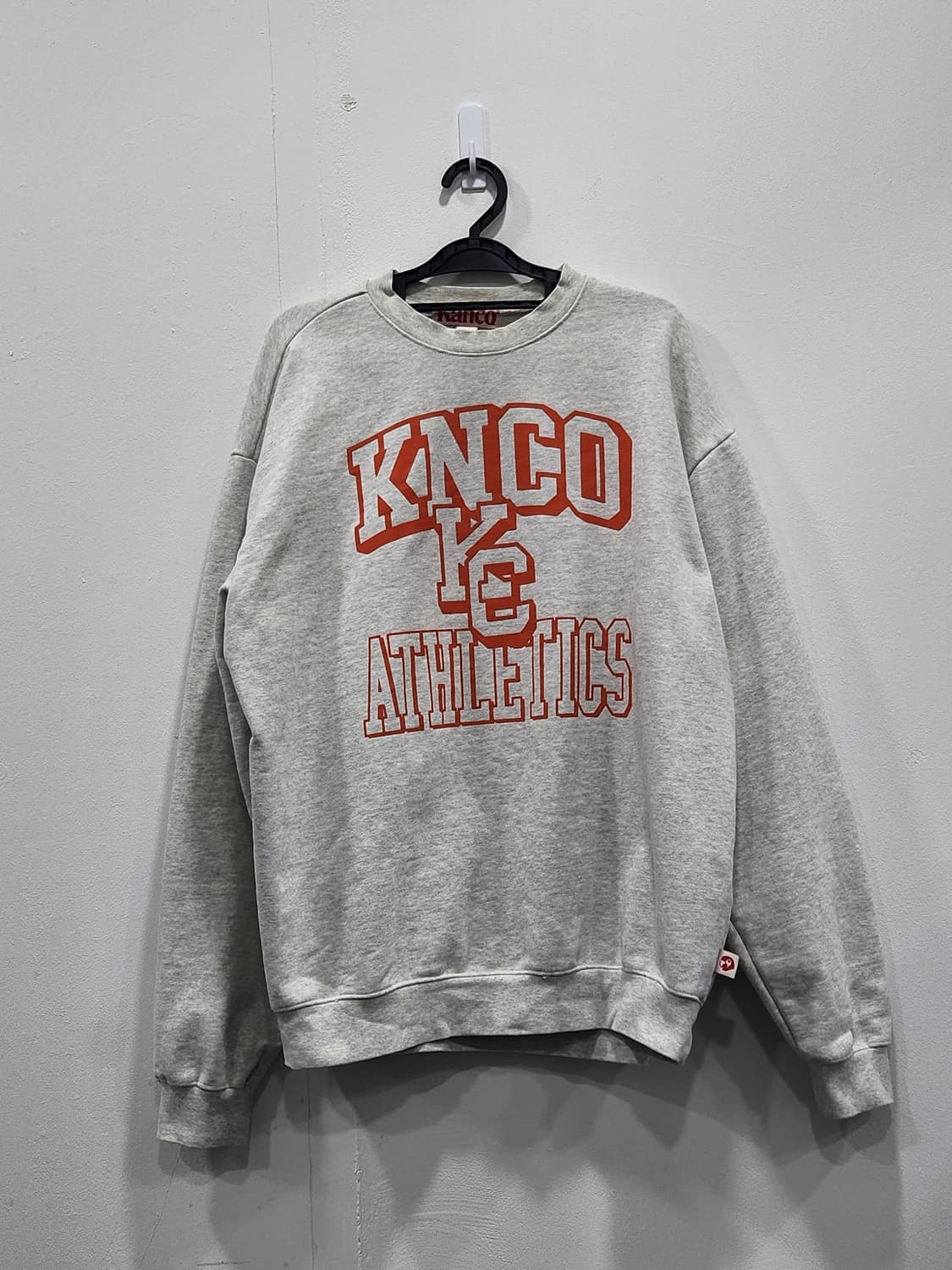 [105] 칸코  맨투맨 티셔츠 2사이즈 95~105사이즈 오트밀 상품이미지1