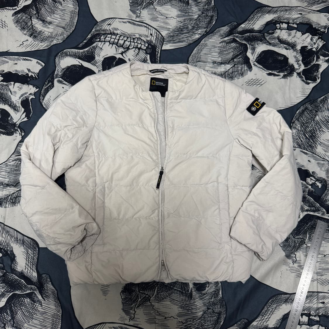내셔널지오그래픽 노카라 경량 패딩 95 M사이즈 상품이미지1