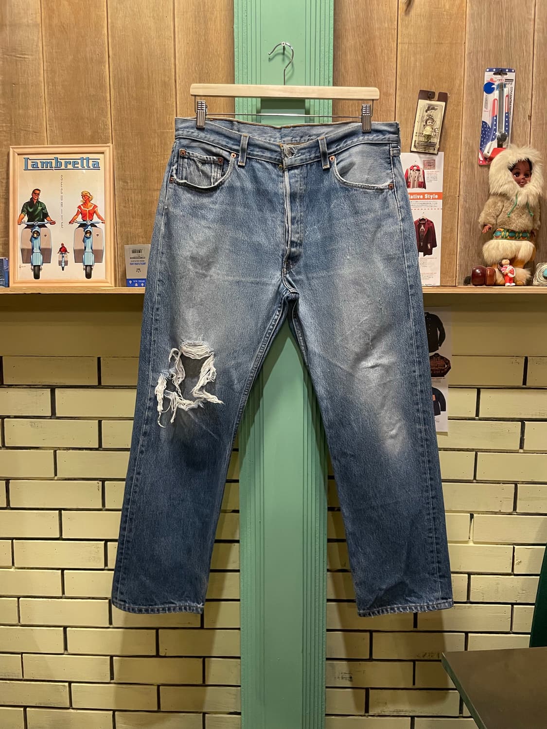 1990’s Levi’s 501xx Denim Made In USA 상품이미지1