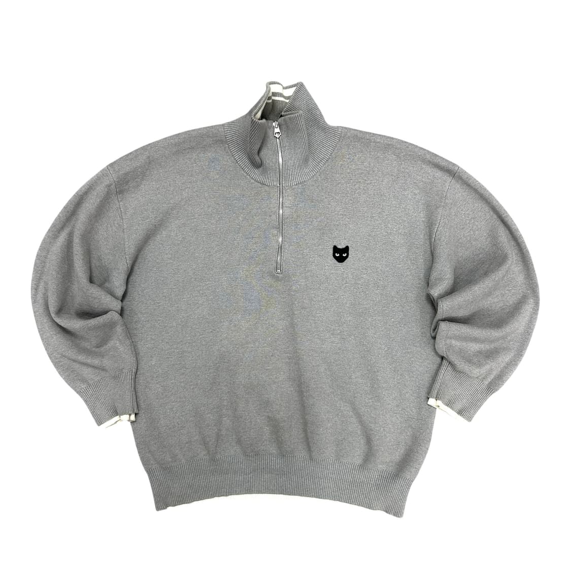 지제로송지오 블랙팬서 하프집업 니트(M) 상품이미지1