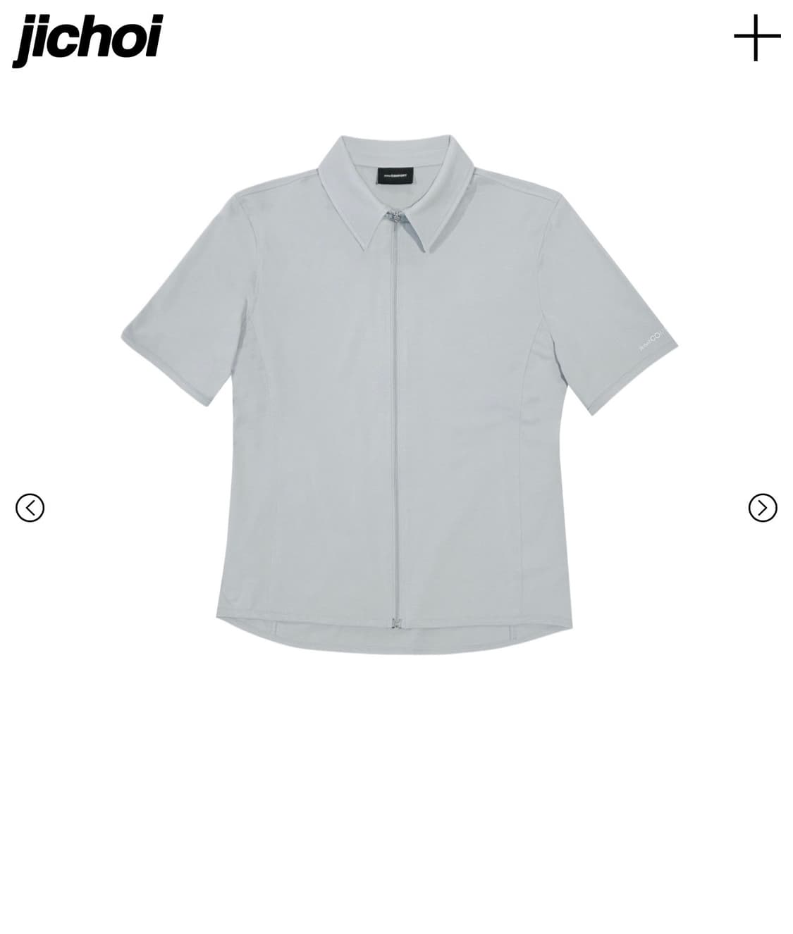 지초이 컴폴드 zip shirt 상품이미지1