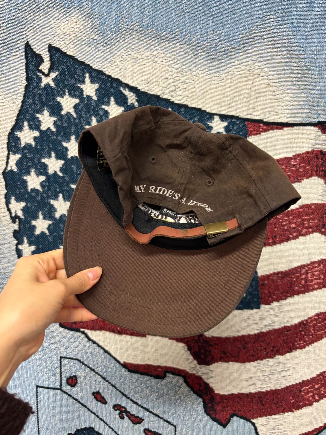 하이드 드리프트 보트 빈티지캡 상품이미지5