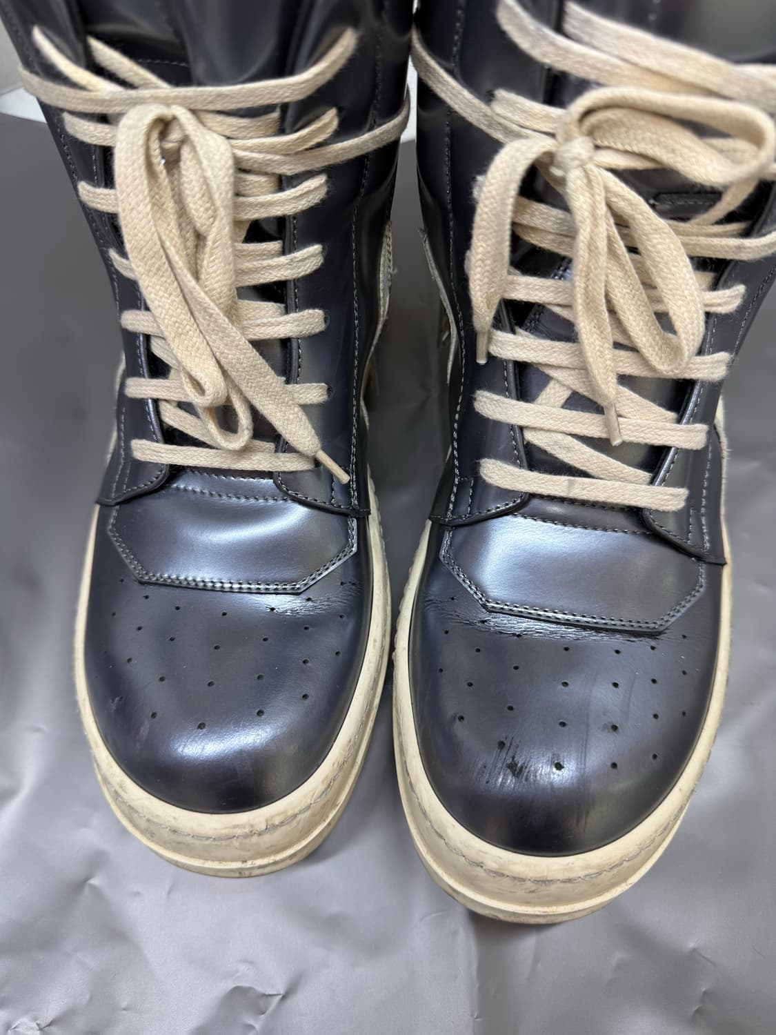 Rick Owens 지오바스켓 실버 상품이미지2