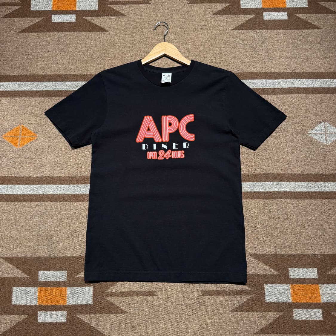 백화점판)APC 아페쎄 24DINER 반팔 M 상품이미지1
