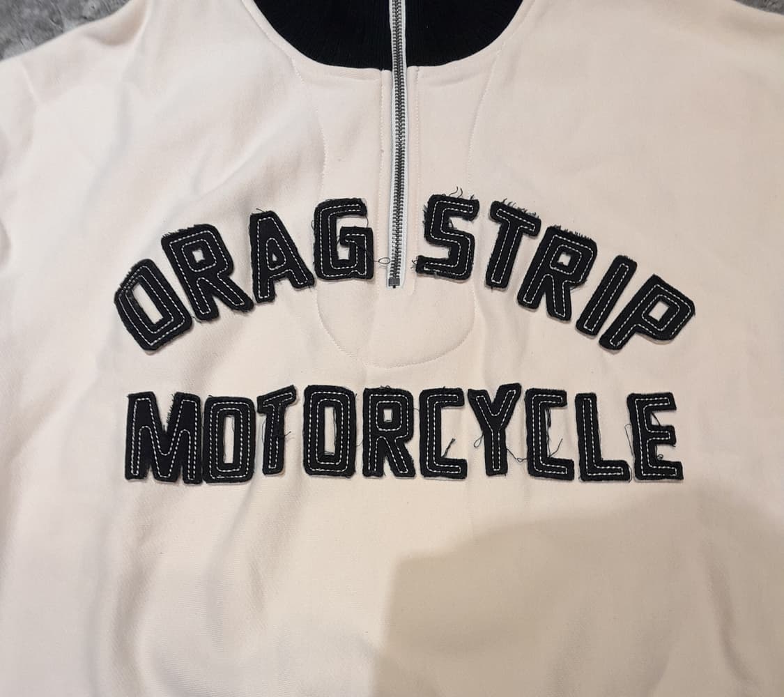 💥아웃스탠딩 하프 스웻셔츠 아이보리 (M) 
 상품이미지6