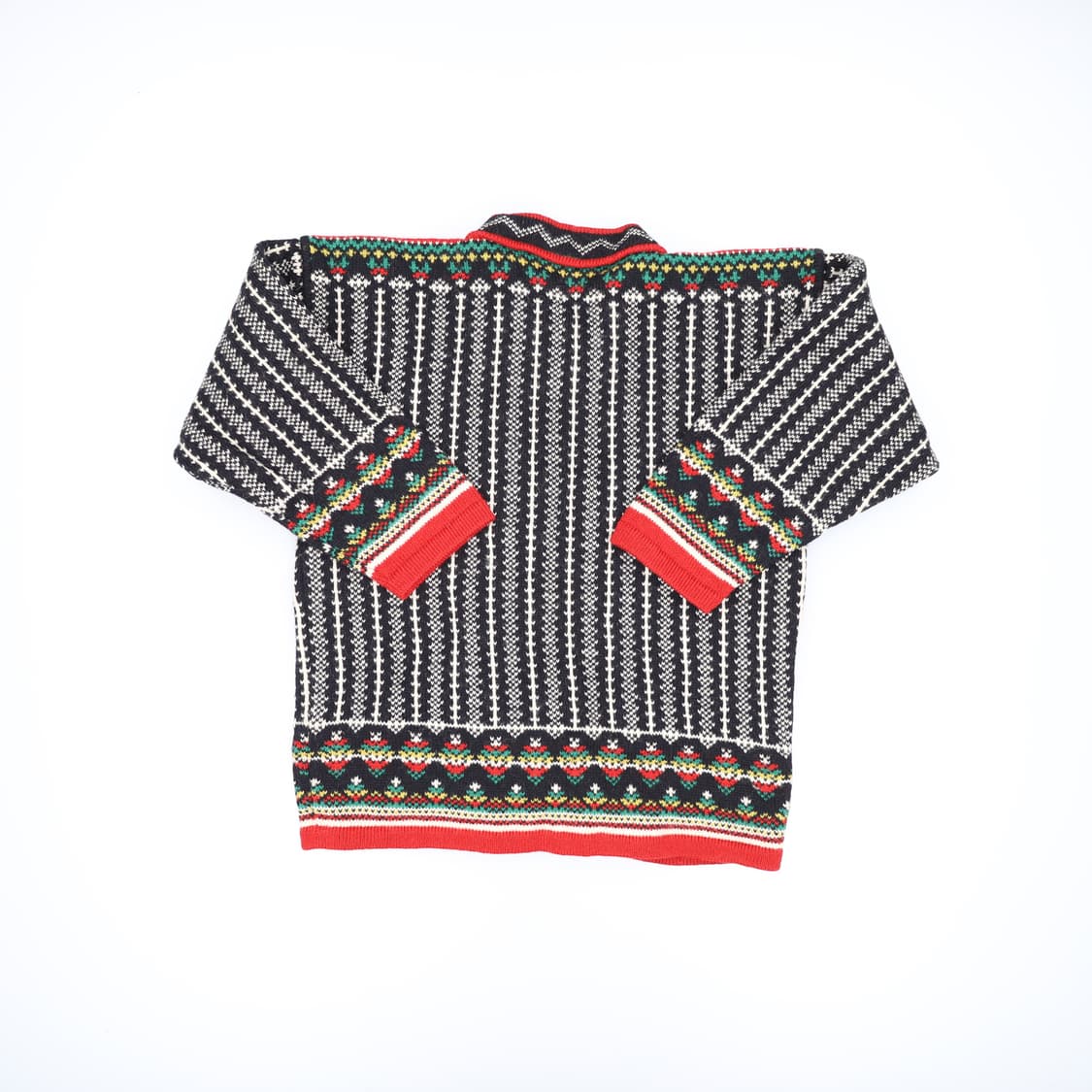 실측확인 빈티지 노르딕 가디건 0414H1 상품이미지2