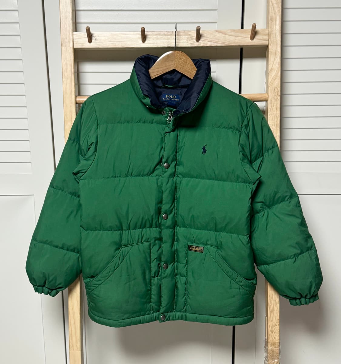 폴로 랄프러렌 푸퍼 패딩 자켓 딥그린 상품이미지1