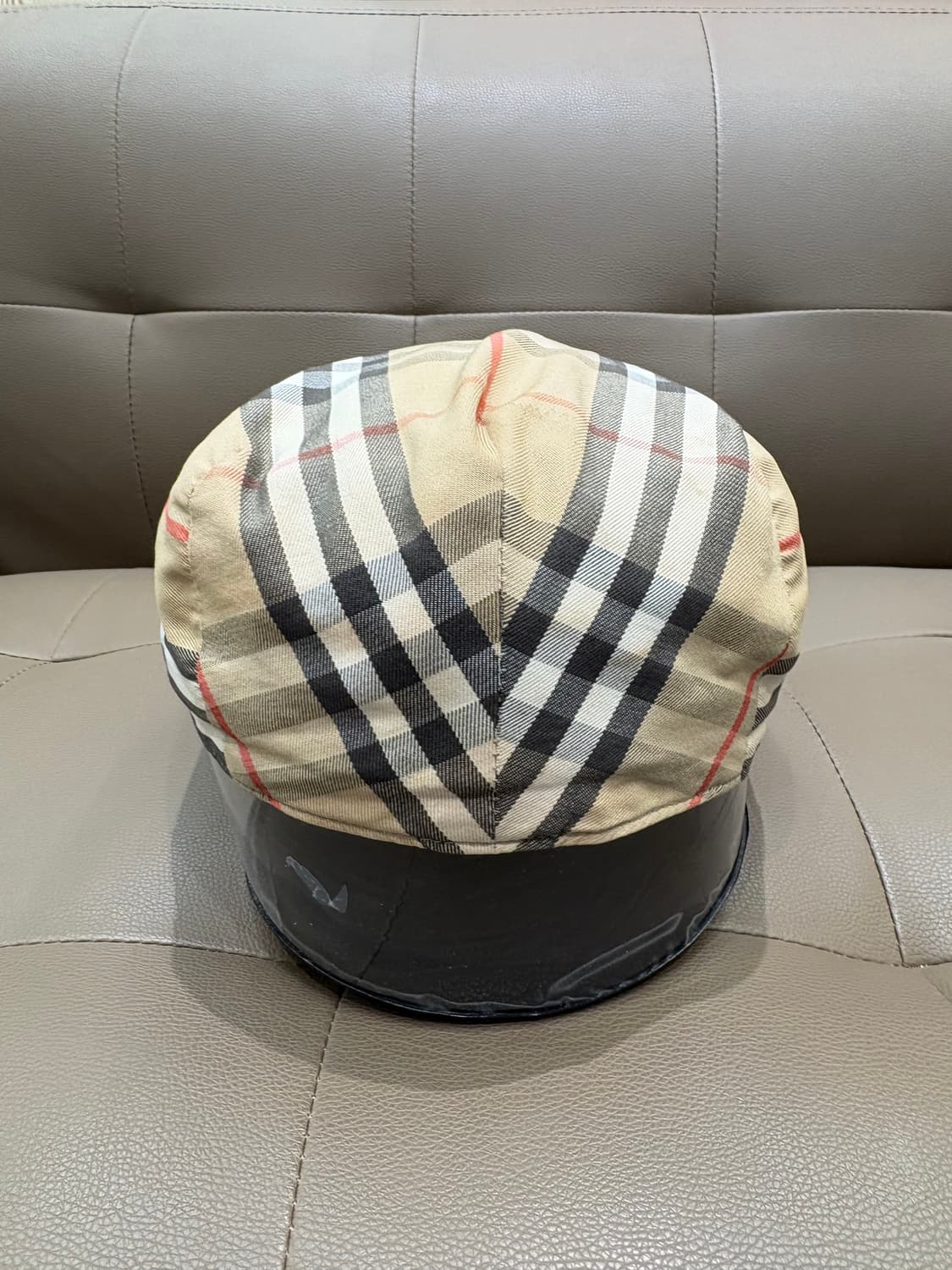 버버리 체크 헌팅캡 상품이미지5