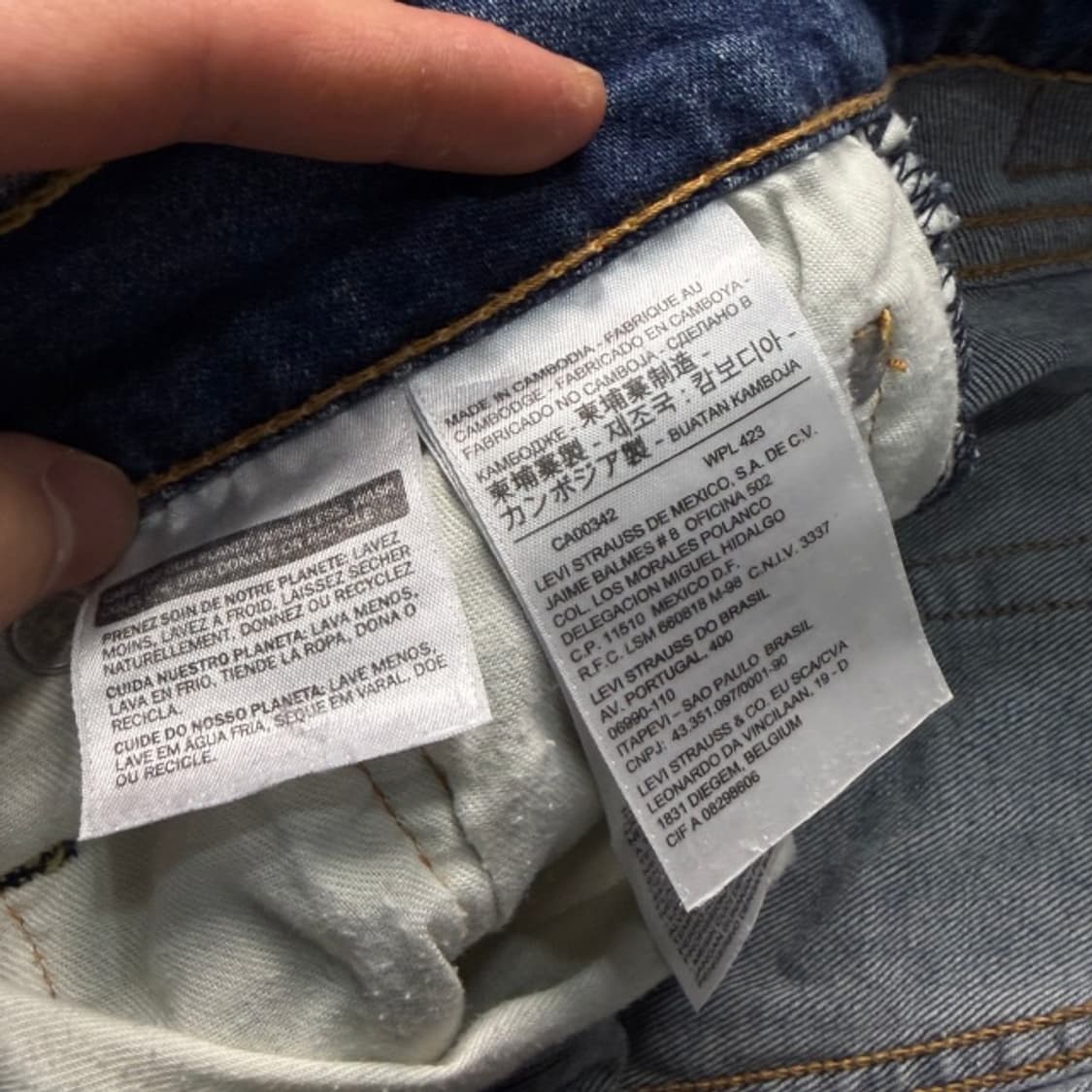 32 리바이스 513 청바지 상품이미지3