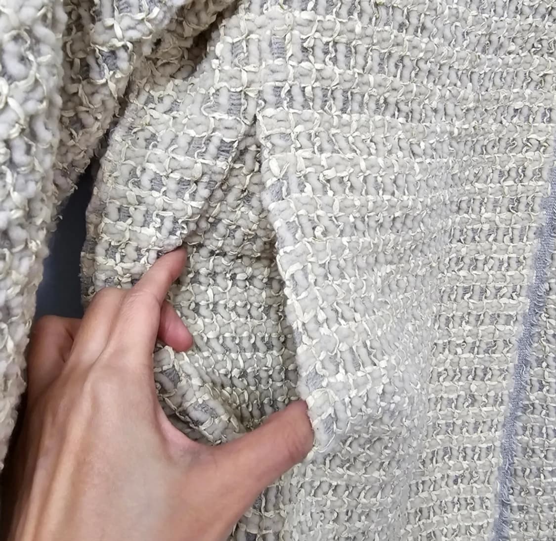 MINE 마인 오버핏 트위드 자켓 ~55 상품이미지6