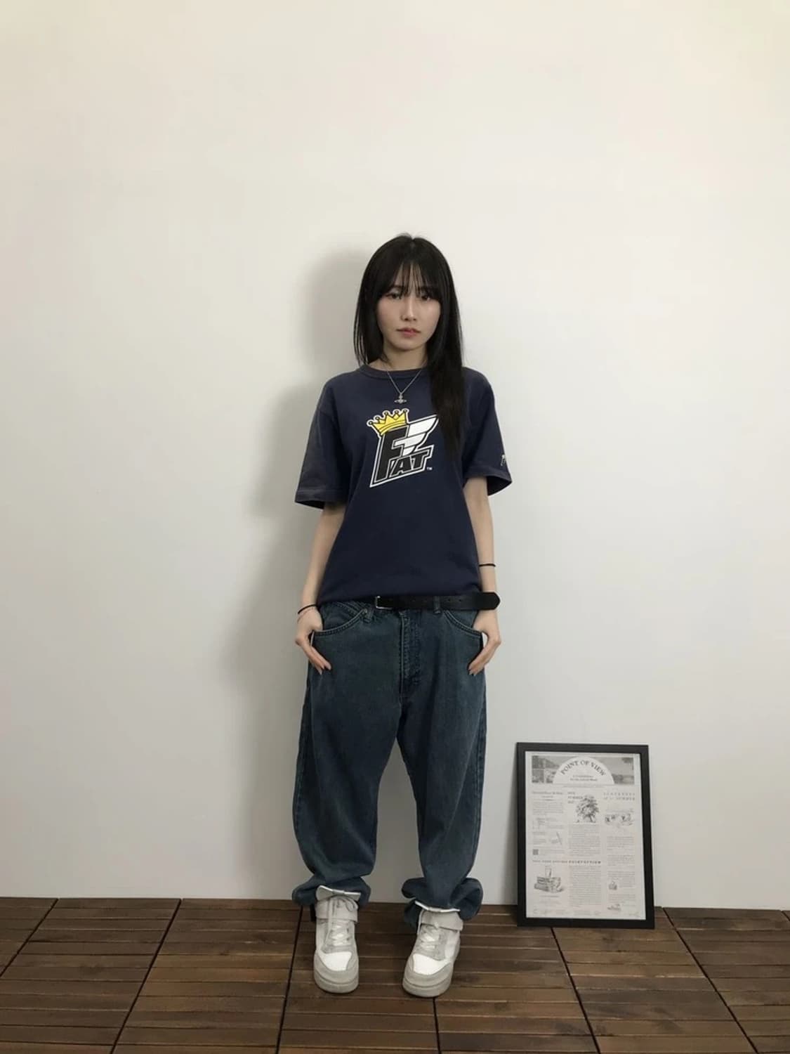 FAT TITCH Crown Logo Tee 상품이미지1
