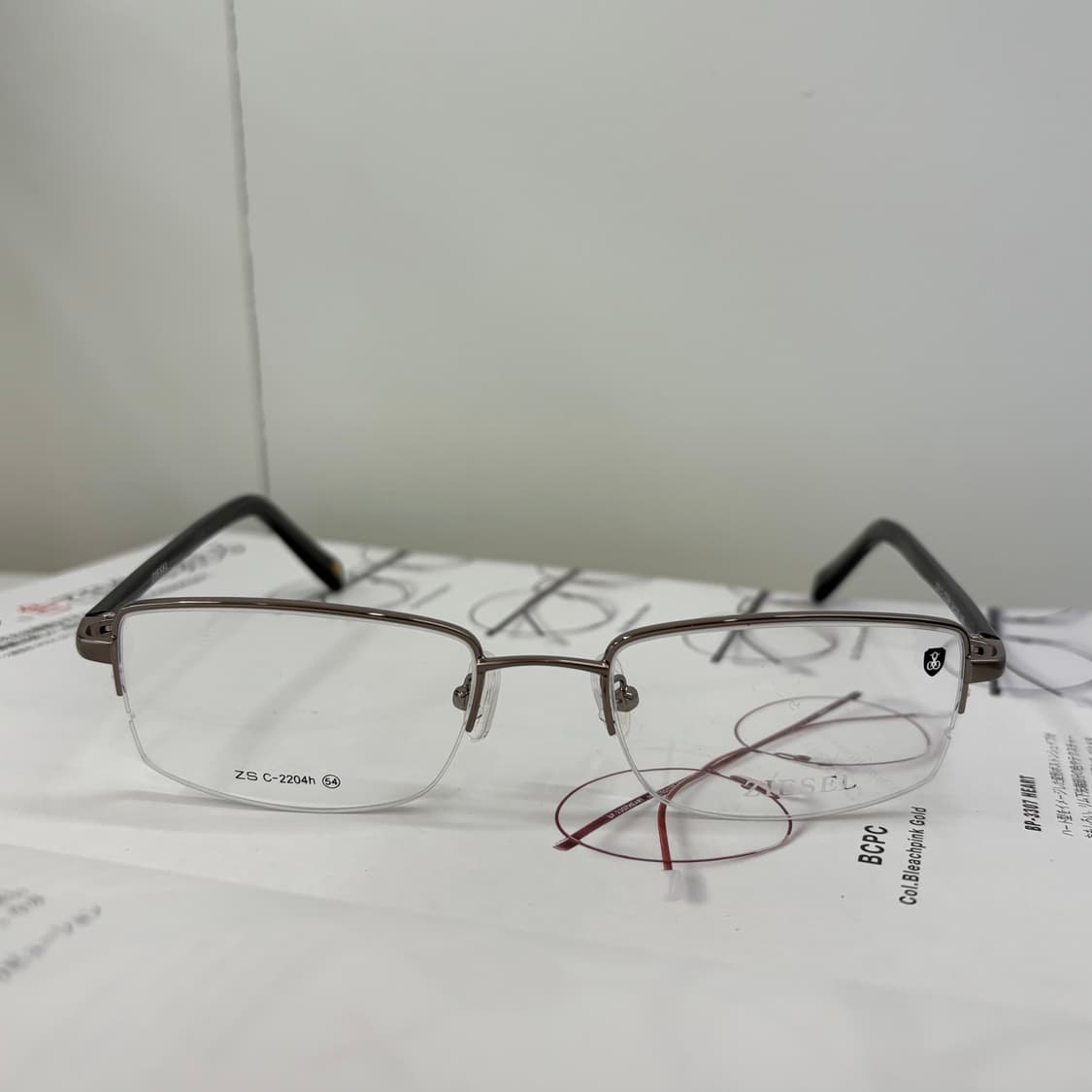 ZIESEL 반무테 빈티지 안경 상품이미지2