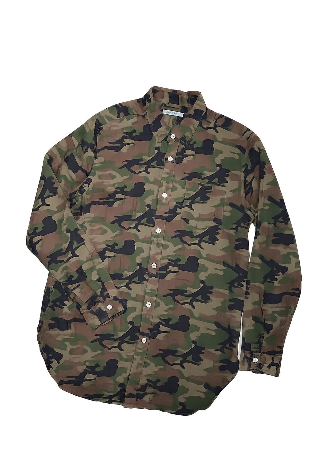 Browny standard 카모 패턴 셔츠m 상품이미지1