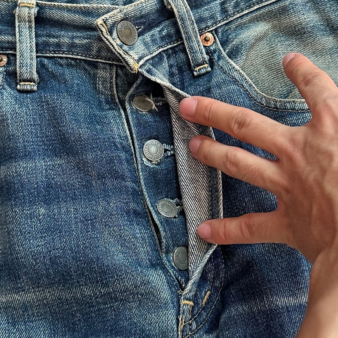 LVC Levi’s 503B denim pants 상품이미지8