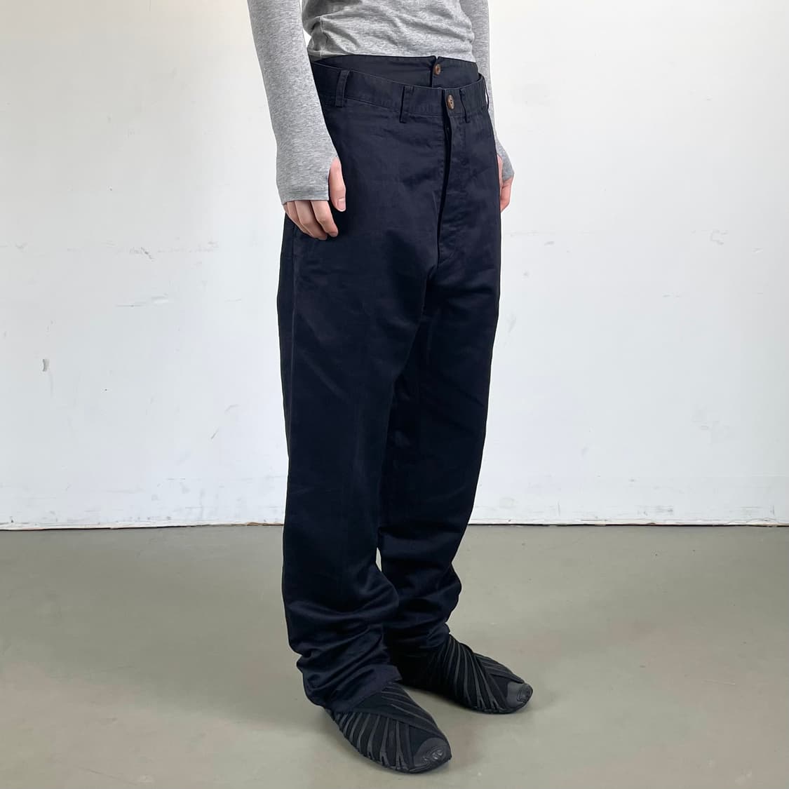 비비안웨스트우드 더블 웨이스트 팬츠 상품이미지3