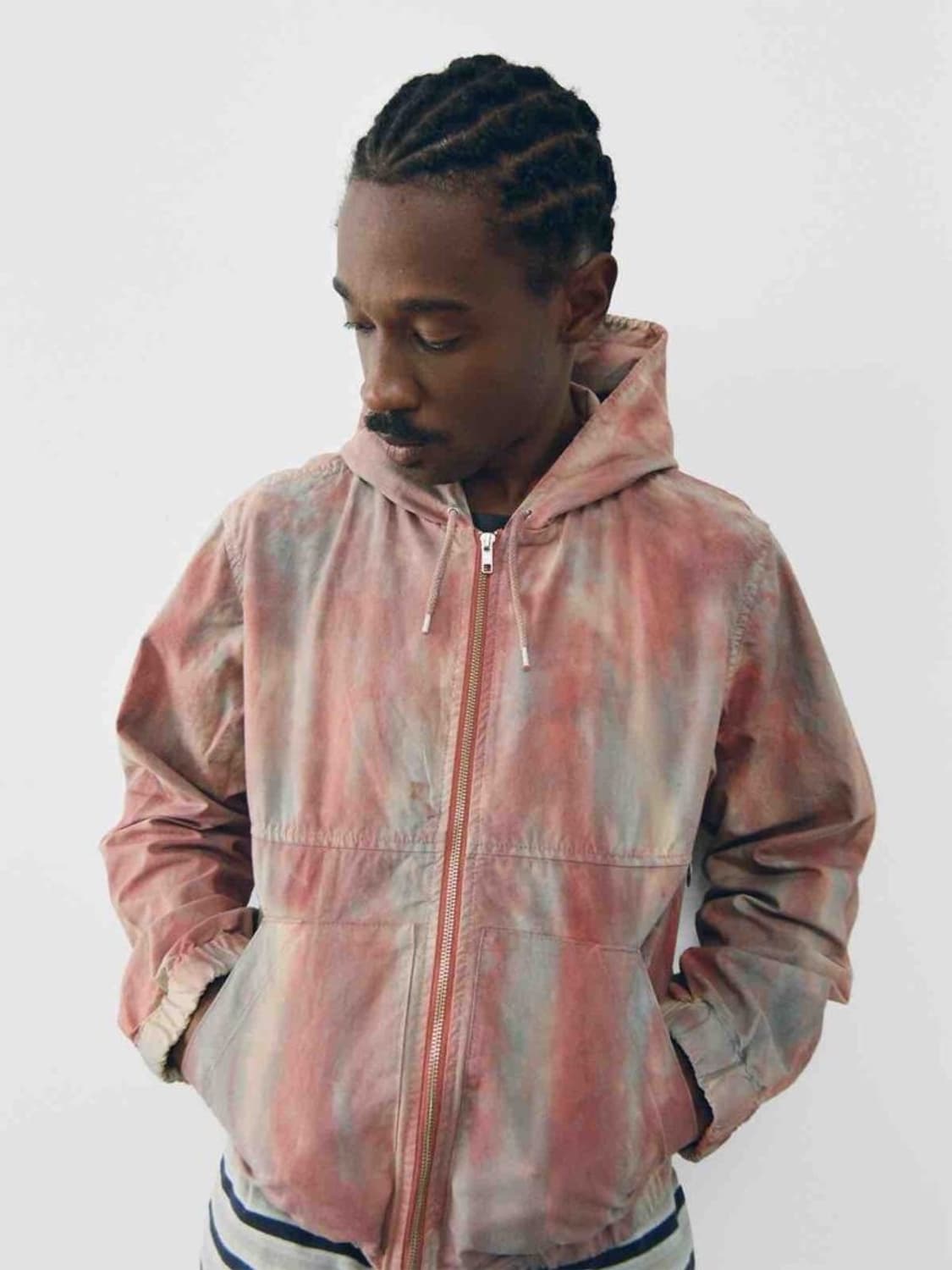 스투시 다이드 후드 워크 자켓 상품이미지1