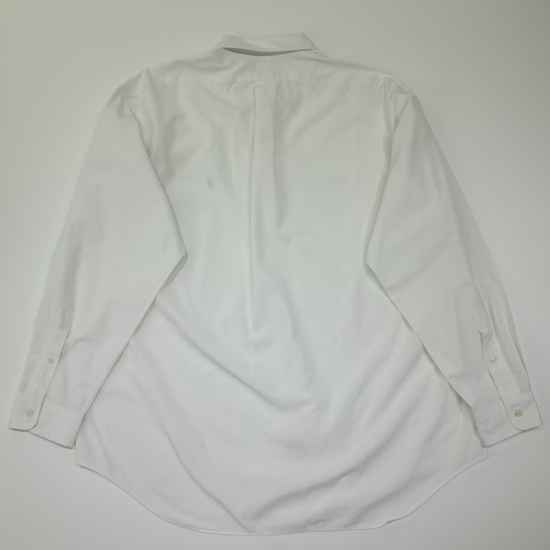 CL577 XL 폴로 90s 코튼 버튼다운 화이트 셔츠 남방 상품이미지10