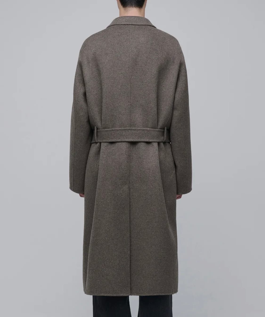 [새상품] 무신사스탠다드 캐시미어 블렌드 오버사이즈 로브 코트 L 상품이미지4