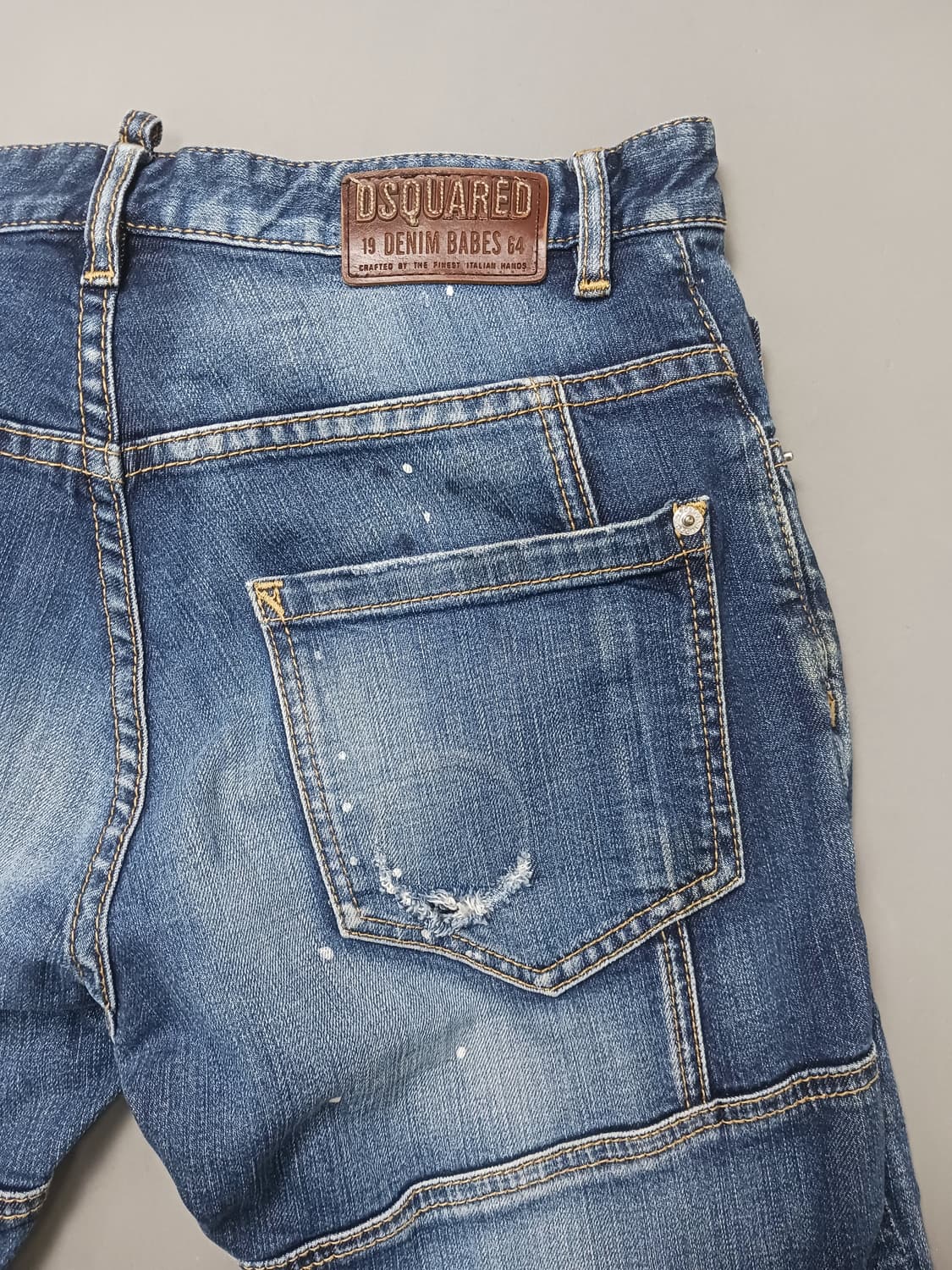 [30] 디스퀘어드2 블렛페인팅 바이커진 청바지 상품이미지10