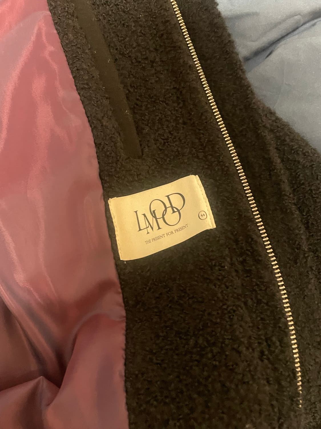 엘무드 부클 블루종 점퍼 44사이즈 상품이미지5