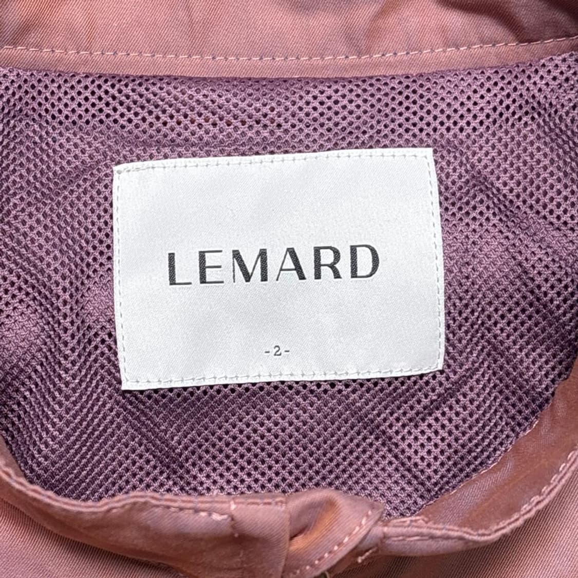 LEMARD 봄버 자켓 핑크 2 상품이미지3