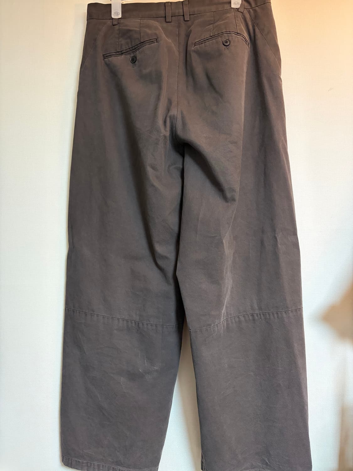 급처) 해칭룸 와이드 커브 트라우저 브라운(3) 상품이미지2