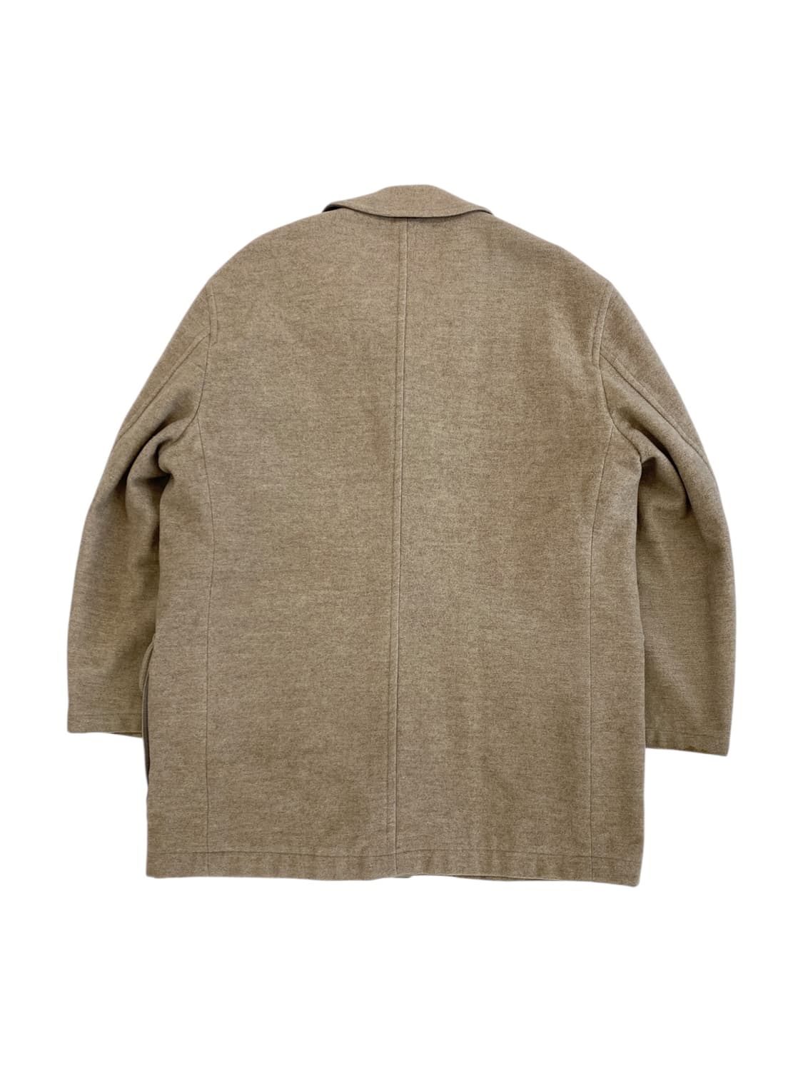 90's 뉴요커 울 카 코트 상품이미지2