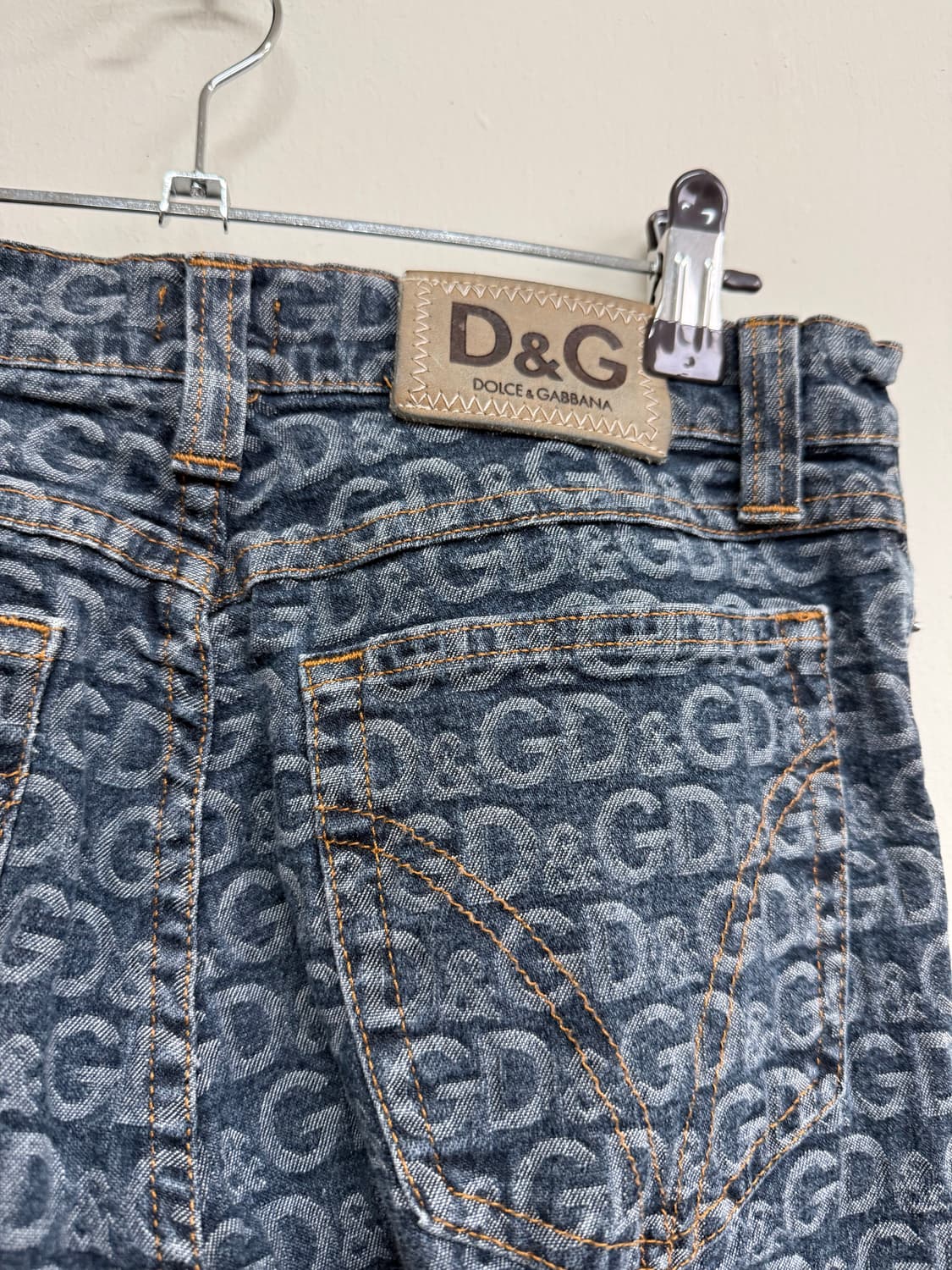 돌체앤가바나 D&G 로고플레이 데님 진 상품이미지3