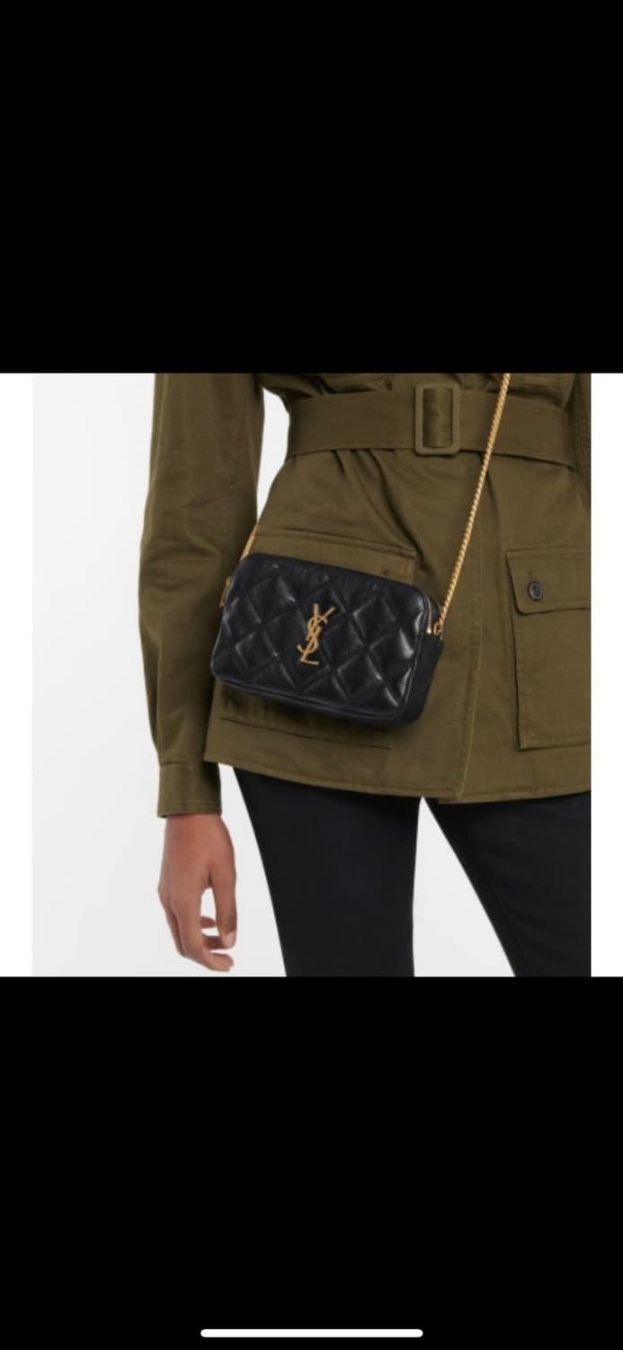 생로랑 베키 더블 지퍼 크로스백 상품이미지6