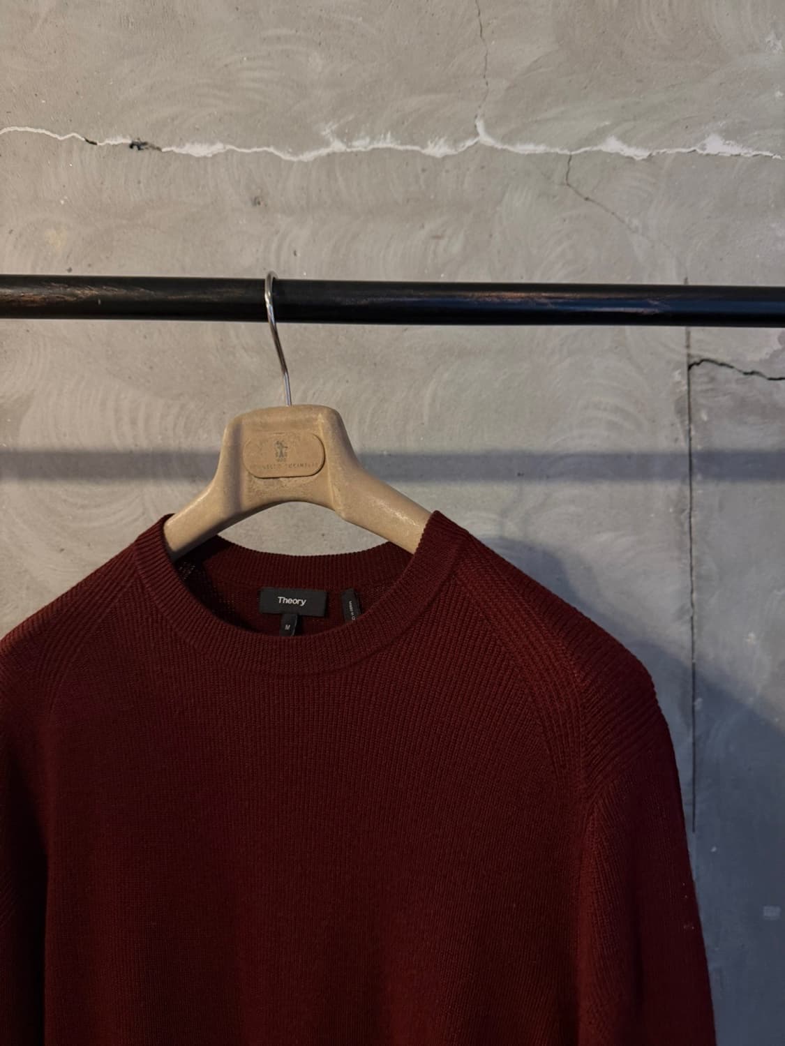 띠어리 크루넥 니트 100 상품이미지4