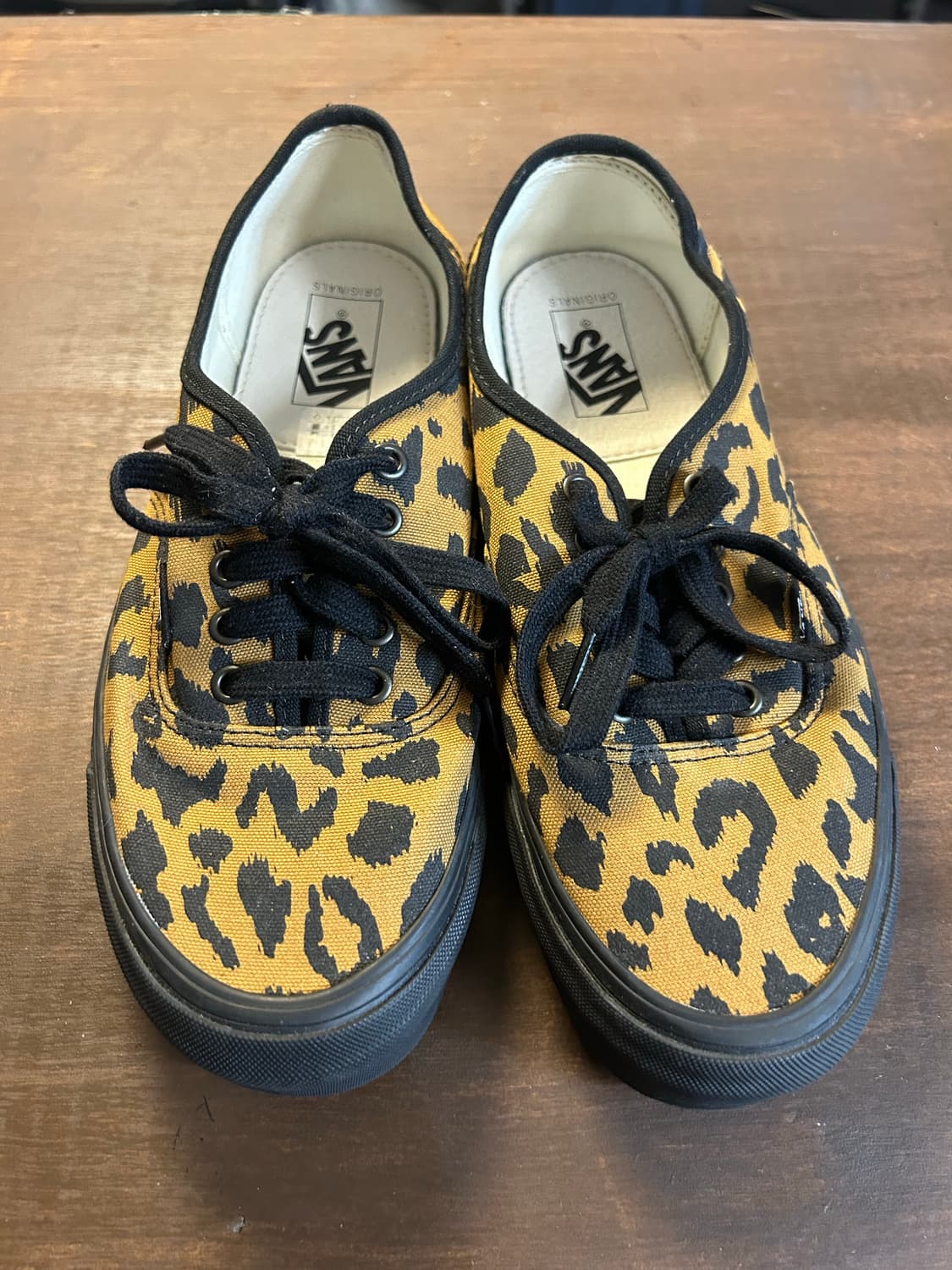 반스 프리미엄 어센틱 레오파드 270size 상품이미지1