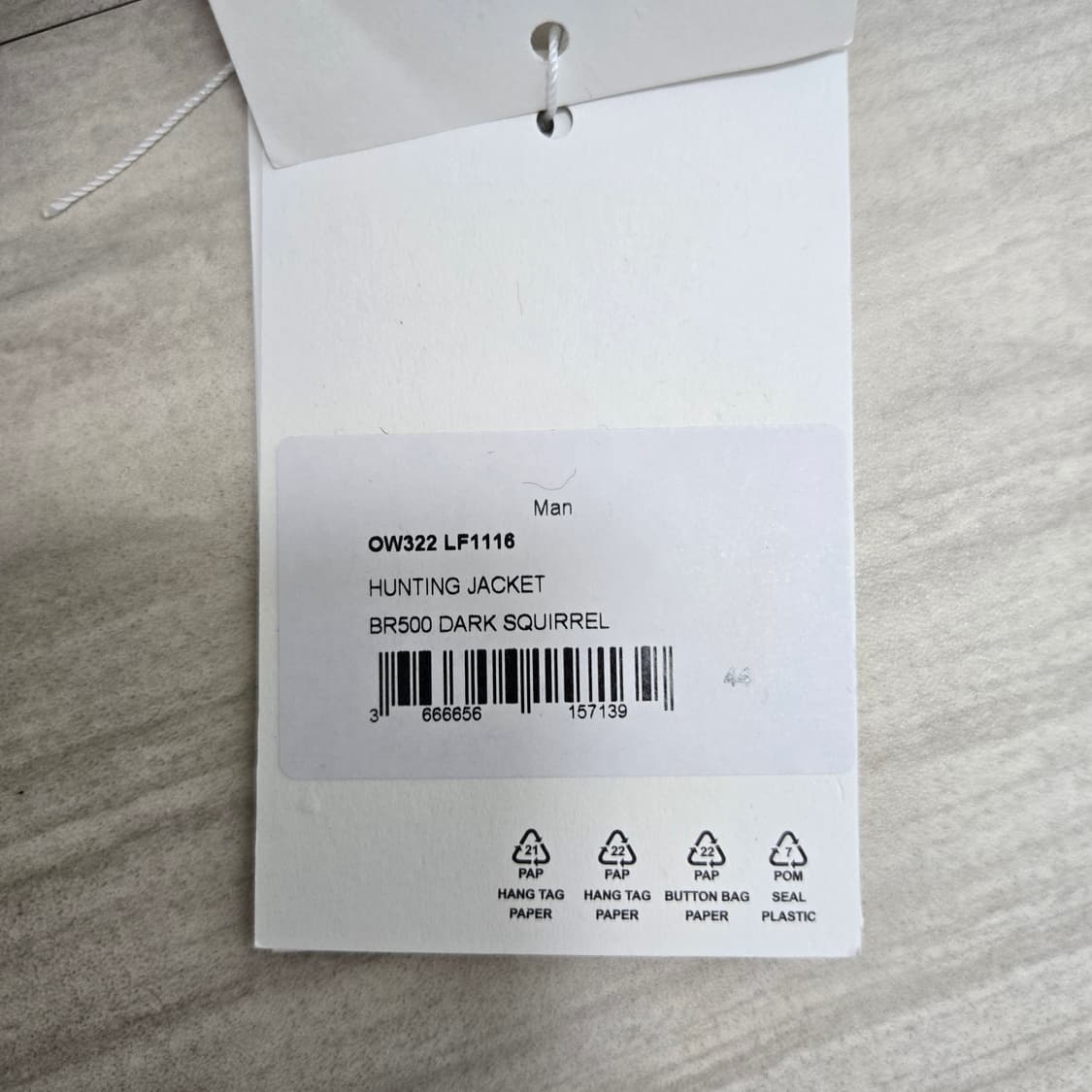 [44] 르메르 울 헌팅 자켓 다크스퀴럴 상품이미지4