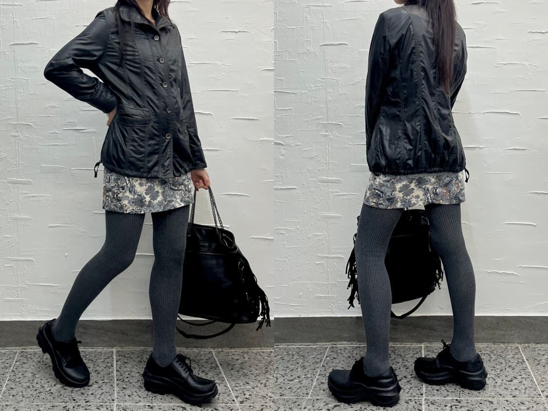 glossy black jumper 상품이미지1
