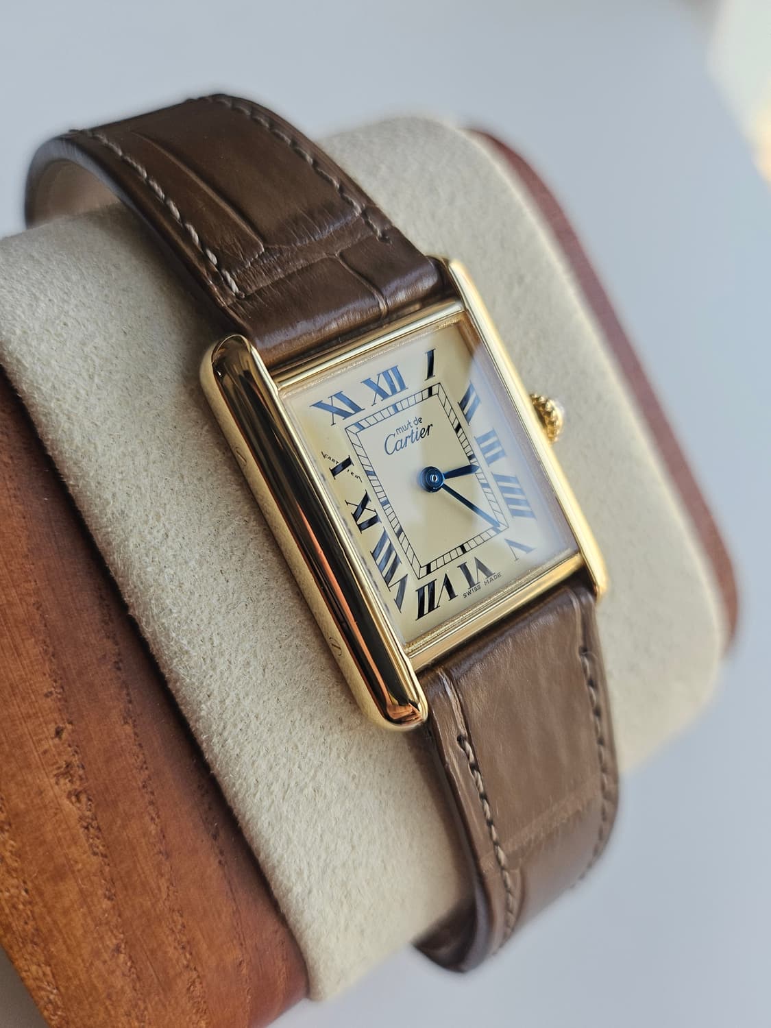 까르띠에 빈티지 탱크머스트 스몰 쿼츠 상품이미지2