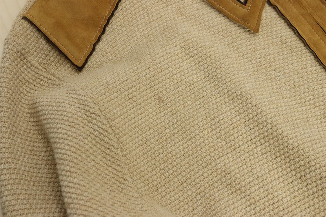 USA 90s 스웨이드 니트 가디건  상품이미지5