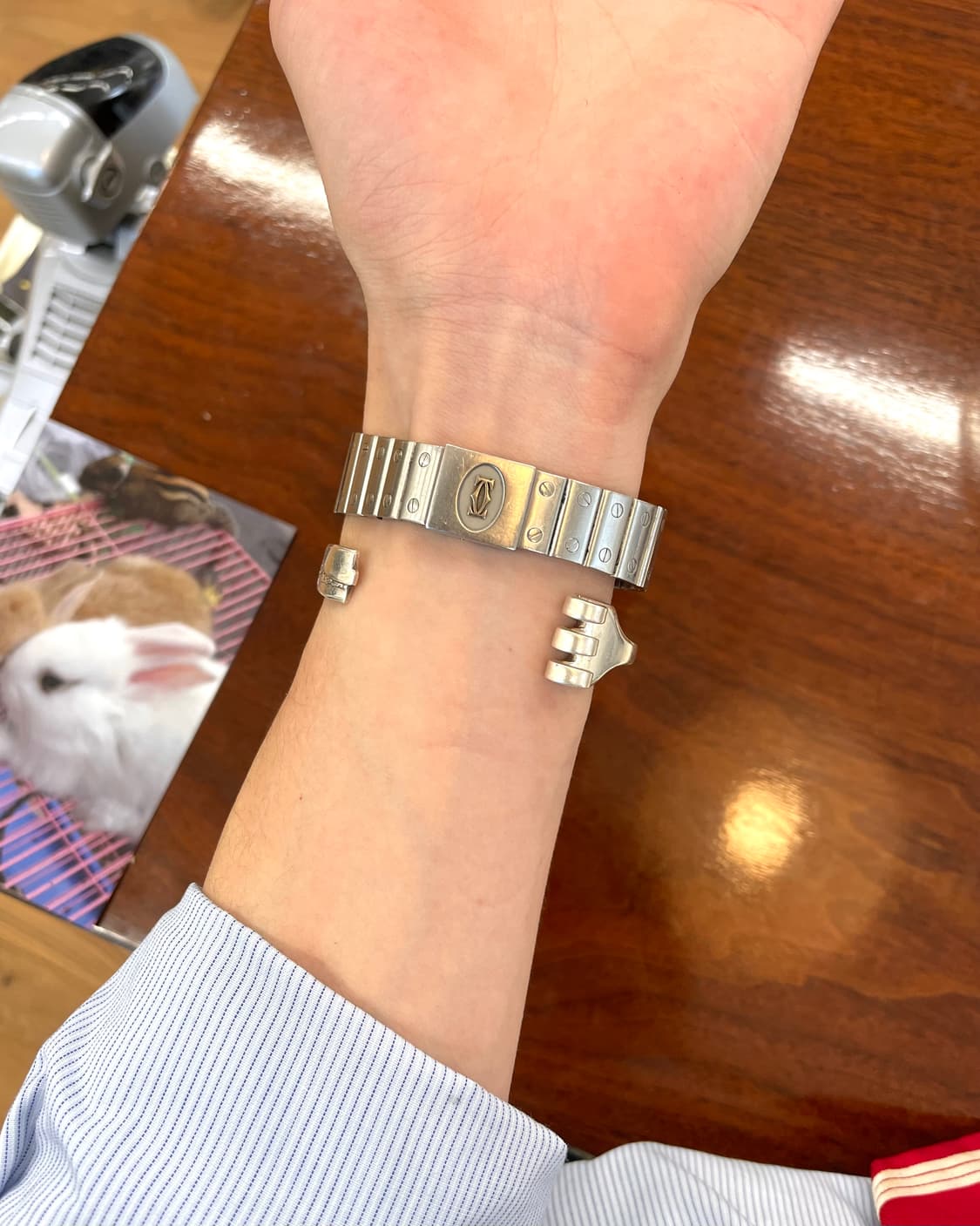 50s 빈티지 포크 뱅글 팔찌 상품이미지5