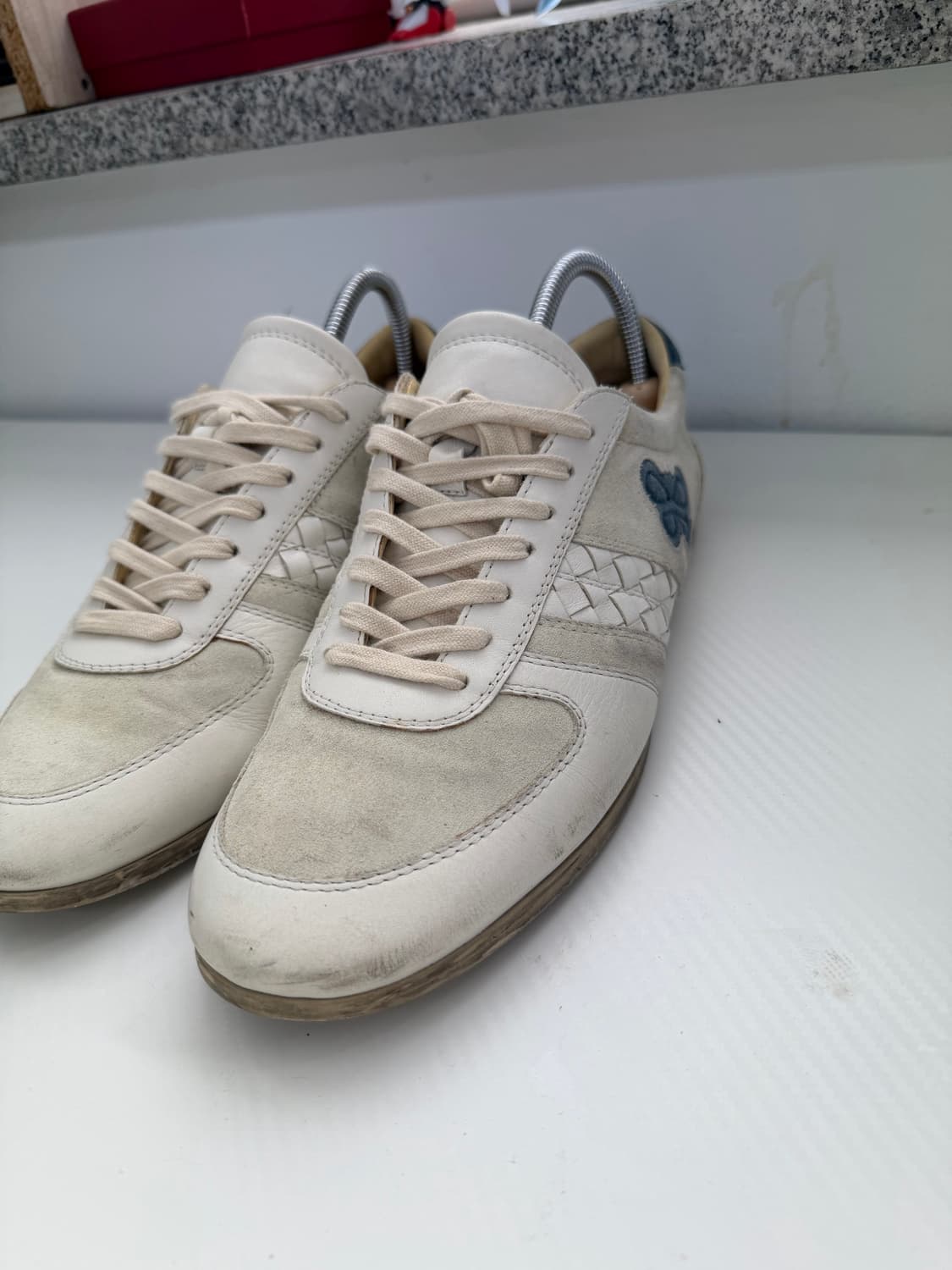 정품) 보테가베네타 버터플라이 인트레치아토 스니커즈 42.5 상품이미지2