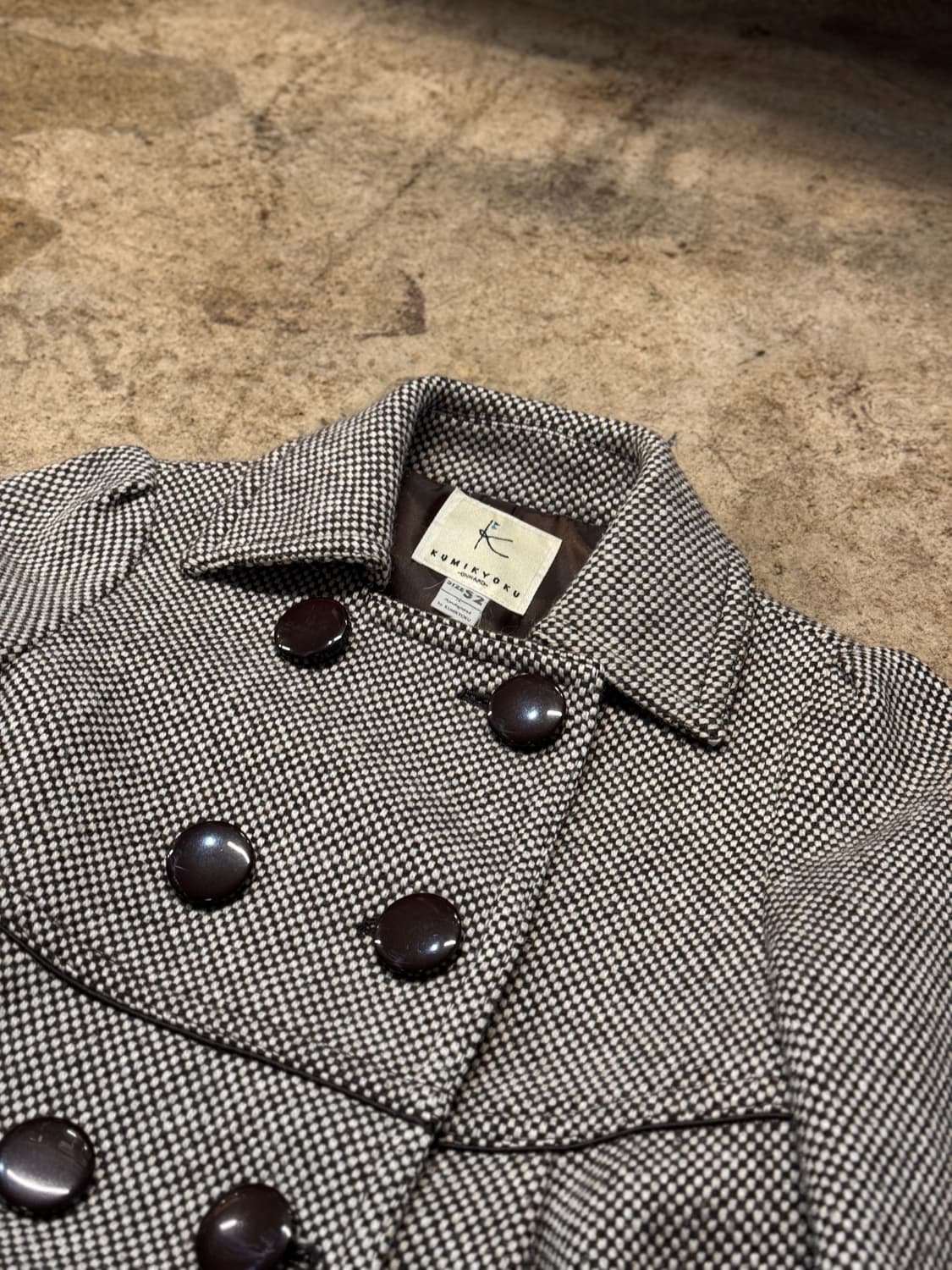 44 ) KUMIKYOKU Double Breasted Jacket 상품이미지2