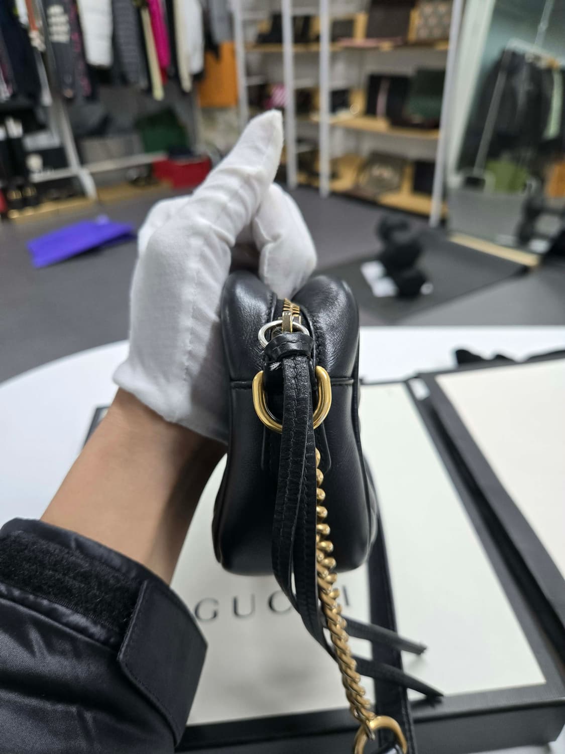 [A급컨디션]구찌 마틀라세 숄더백 상품이미지4