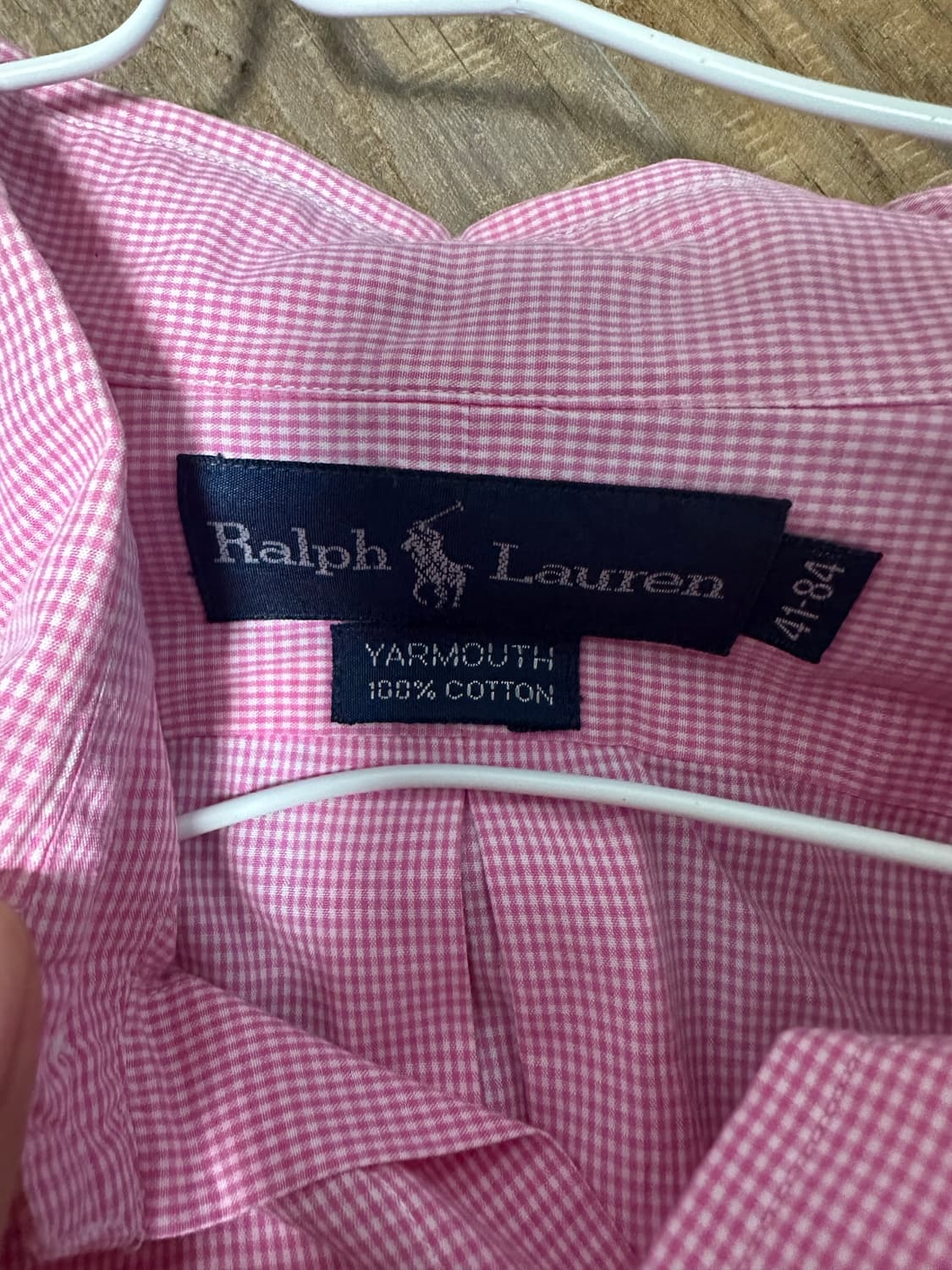폴로 핑크 셔츠 상품이미지3